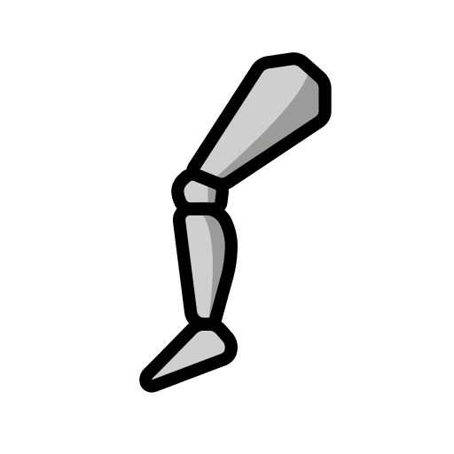 Picior mecanic pentru OpenMoji 15.1