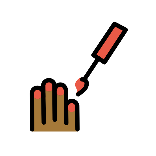 Vernis À Ongles: Peau Mate pour OpenMoji 15.1