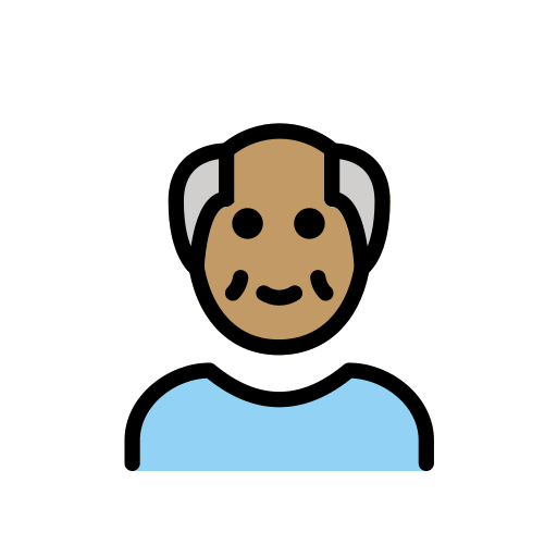 Ancià: Pell Mitjà per OpenMoji 15.1