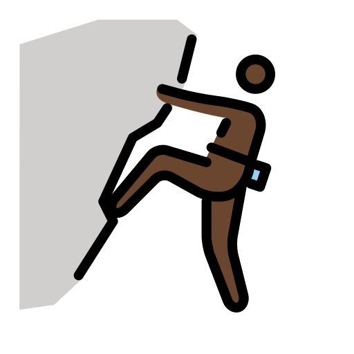 Orang mendaki: ton kulit gelap untuk OpenMoji 15.1