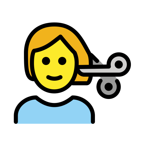 Taglio Di Capelli per OpenMoji 15.1