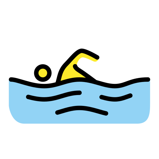 Personne Nageant pour OpenMoji 15.1
