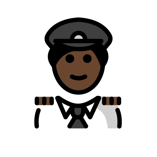 Pilot: Dark Skin Tone for OpenMoji 15.1