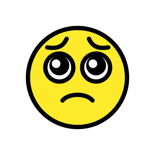 Cara suplicant per OpenMoji 15.1