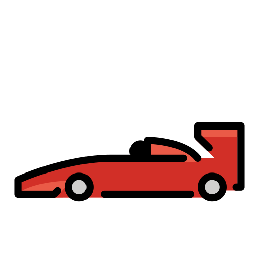 Závodní auto pro OpenMoji 15.1