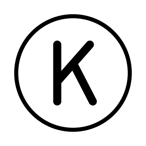 Regional Indicator Symbol Letter K per OpenMoji 15.1