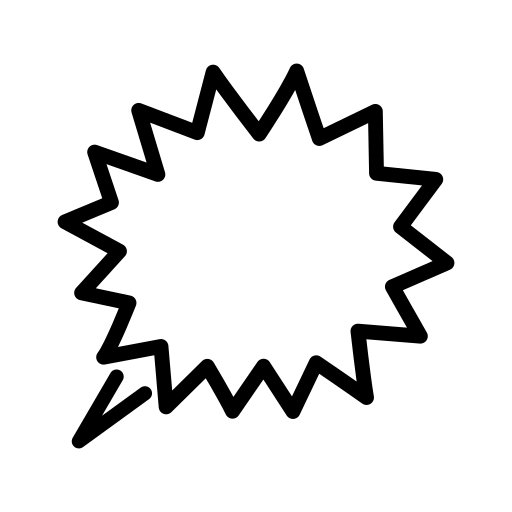 Right Anger Bubble for OpenMoji 15.1