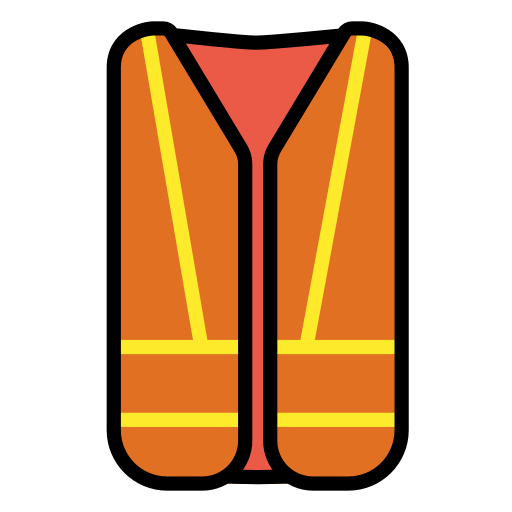 Safety Vest pro OpenMoji 15.1