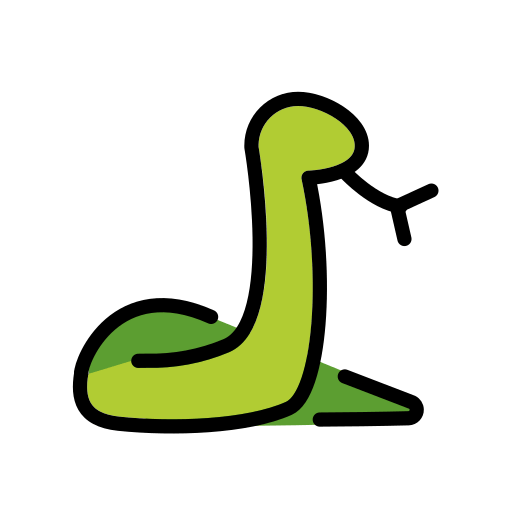 Käärme varten OpenMoji 15.1