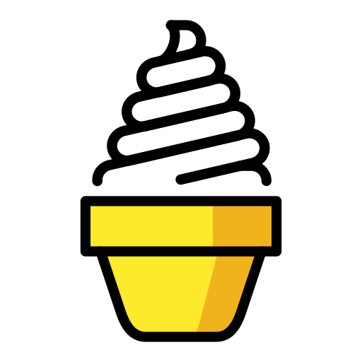 Cono Gelato per OpenMoji 15.1