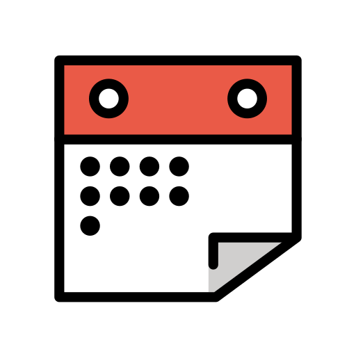 Spiral Calendar for OpenMoji 15.1