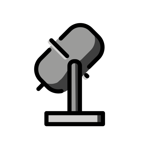 Studiový mikrofon pro OpenMoji 15.1