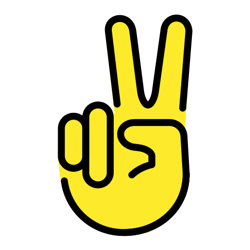 Victory Hand for OpenMoji 15.1