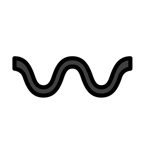 Wavy Dash for OpenMoji 15.1