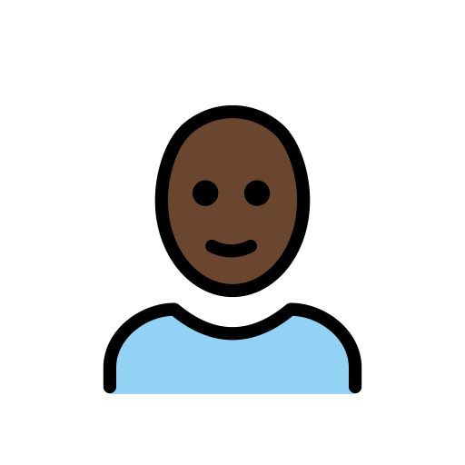 Dona: pell fosca, calba per OpenMoji 15.1