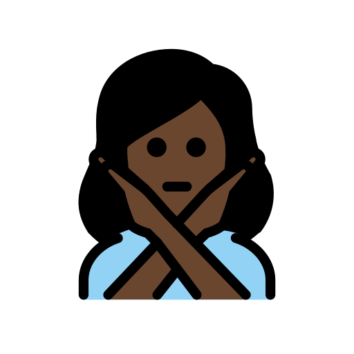 غير موافقة: بشرة بلون غامق لـ OpenMoji 15.1