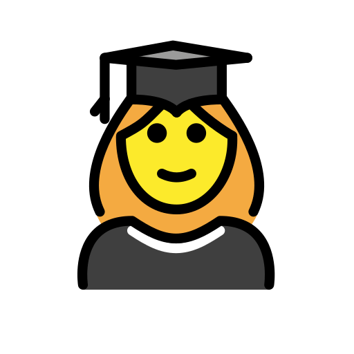 Studentessa per OpenMoji 15.1