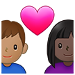 Coppia Con Cuore: Donna, Uomo, Carnagione Scura, Carnagione Olivastra per Samsung One UI 4.0 January 2022