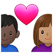 Coppia Con Cuore: Donna, Uomo, Carnagione Olivastra, Carnagione Scura per Samsung One UI 4.0 January 2022