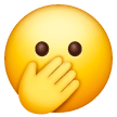 Cara Con Los Ojos Abiertos Y La Mano Sobre La Boca para Samsung One UI 6.1.1