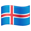 Flagge: Island für Samsung One UI 6.1.1