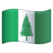 Drapeau: Île Norfolk pour Samsung One UI 6.1.1