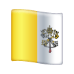 Drapeau: État de la Cité du Vatican pour Samsung One UI 6.1.1