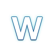 Regional Indicator Symbol Letter W for Samsung One UI 6.1.1