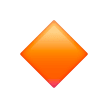 Petit Losange Orange pour Samsung One UI 6.1.1