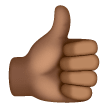 Thumbs Up: Medium-Dark Skin Tone for Samsung One UI 6.1.1