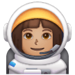 Femeie astronaut: ton mediu al pielii pentru Samsung One UI 6.1.1
