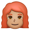 Mujer: Tono De Piel Medio, Pelo Pelirrojo para Samsung One UI 6.1.1