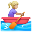 Wanita mendayung perahu: warna kulit cerah-sedang untuk Samsung One UI 6.1.1