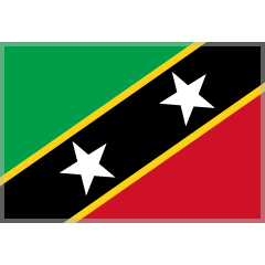 Bandera: St. Kitts i Nevis per Skype Emoticons 1.2