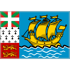 Bandiera: Saint-Pierre e Miquelon per Skype Emoticons 1.2