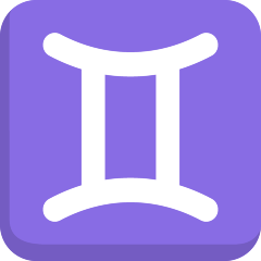 מזל תאומים עבור Skype Emoticons 1.2