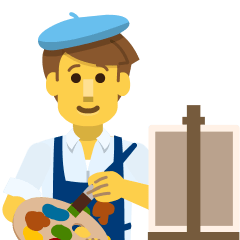 पुरुष कलाकार Skype Emoticons 1.2 के लिए