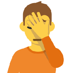 Person Facepalming for Skype Emoticons 1.2