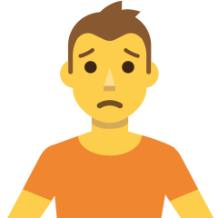 Persona arrugant el front per Skype Emoticons 1.2