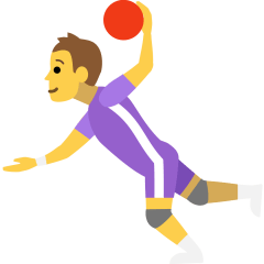 Persona Che Gioca A Pallamano per Skype Emoticons 1.2