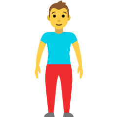 Osoba Stojící pro Skype Emoticons 1.2