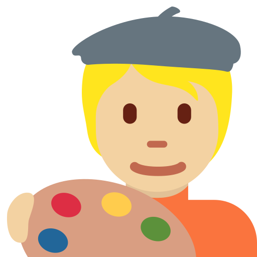 Artista: pell mitjana-clara per Twitter (X) Twemoji 15.0.3