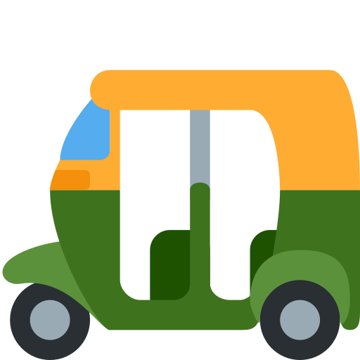 Mototaxi para Twitter (X) Twemoji 15.0.3