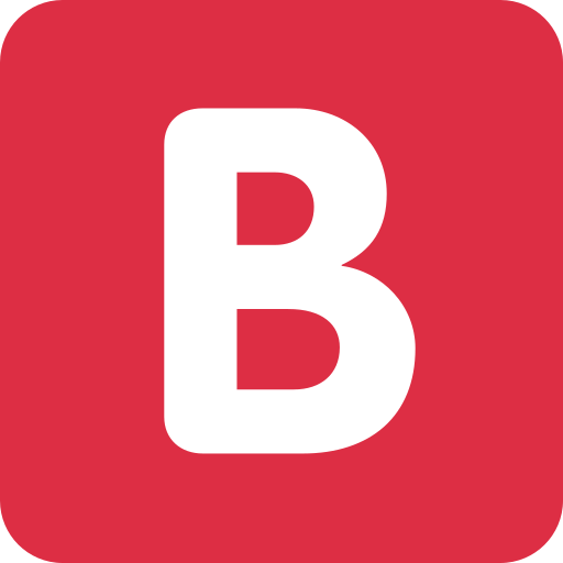 B Button (Blood Type) for Twitter (X) Twemoji 15.0.3
