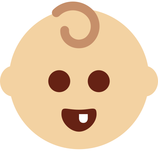 Bébé: Peau Moyennement Claire pour Twitter (X) Twemoji 15.0.3