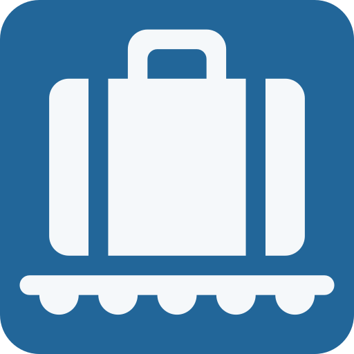 Nơi nhận hành lý cho Twitter (X) Twemoji 15.0.3