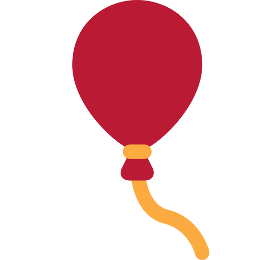 Ballon Gonflable pour Twitter (X) Twemoji 15.0.3