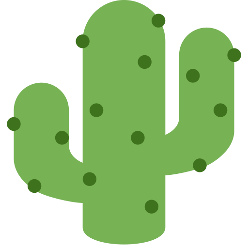 Cactus per Twitter (X) Twemoji 15.0.3