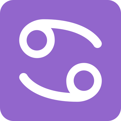 מזל סרטן עבור Twitter (X) Twemoji 15.0.3