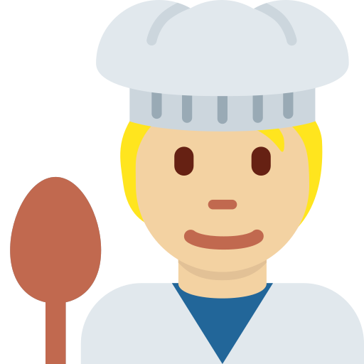 Cuiner: pell mitjana-clara per Twitter (X) Twemoji 15.0.3